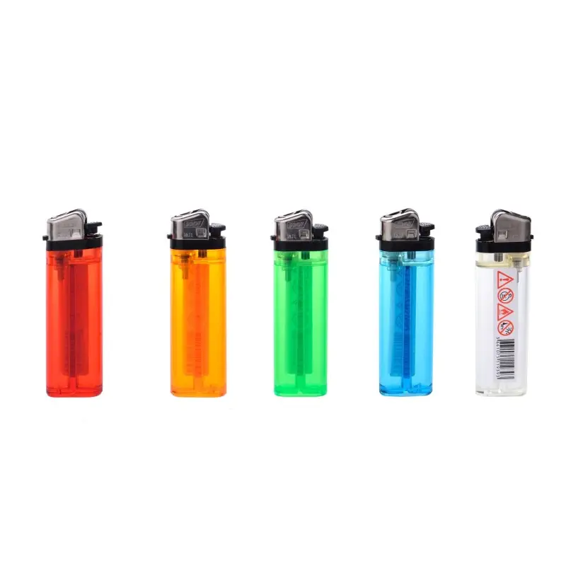 ENCENDEDOR PIEDRA TRANSPARENTE (5 COLORES)