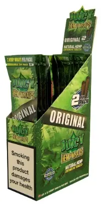 BLUNT HEMP ORIGINAL JUICY JAY 25X2 (NATURAL)