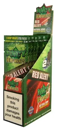 BLUNT HEMP RED ALERT JUICY JAY 25X2 (FRESA)