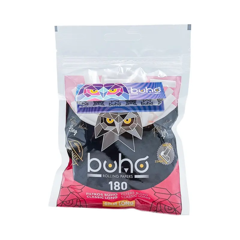 FILTROS BUHO 6MM LONG + LIBRITO BUHO 70MM (180x15)