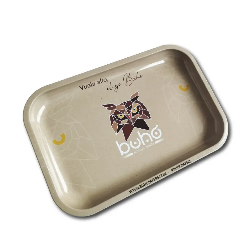 BANDEJA GRANDE BUHO NATURAL 29X19