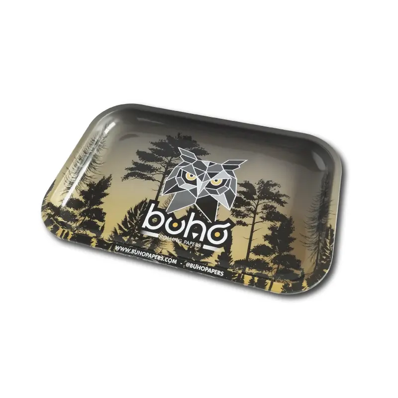 BANDEJA GRANDE BUHO BOSQUE ALBA 29X19