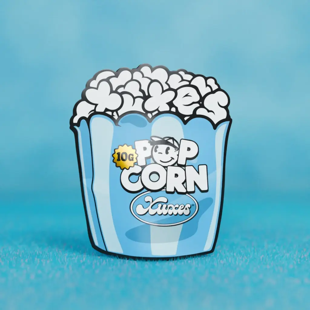 BOLSA CBD XUXES POPCORN BLUE CANDY 10GR
