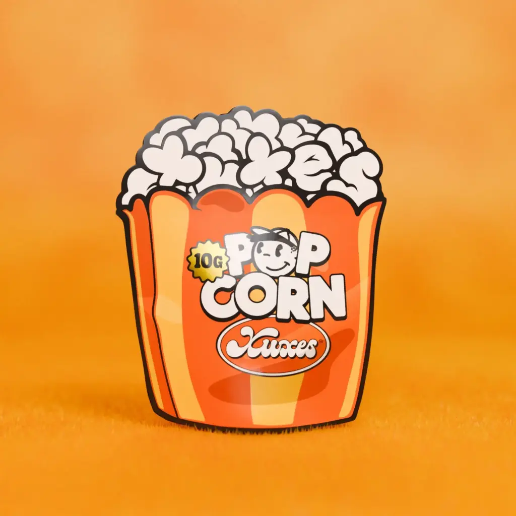 BOLSA CBD XUXES POPCORN SWEET MANDARIN 10GR