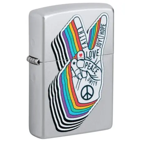 ZIPPO PEACE DESING