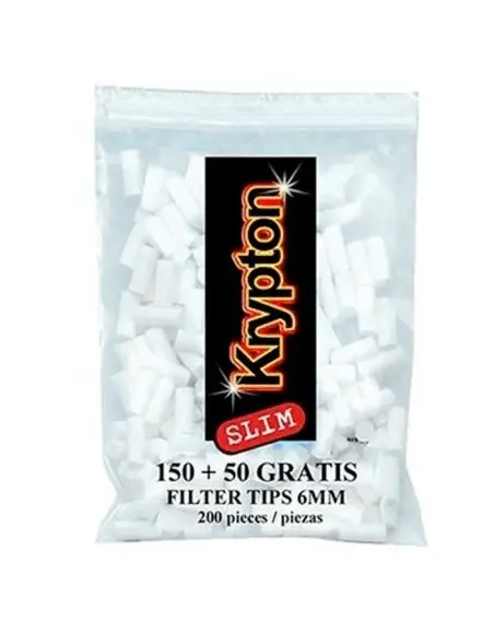 FILTROS KRYPTON 6MM BOLSA DE 200 (1X20)