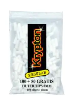 FILTROS REGULAR KRYPTON 8MM BOLSA DE 150 (1X18)