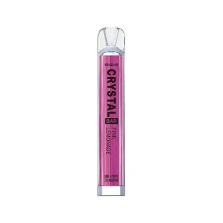 PACK 10 VAPER DESECHABLE SKE CRYSTAL BAR PINK LEMONADE 20MG (LIMONADA ROSA)