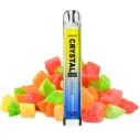 PACK 10 VAPER DESECHABLE SKE CRYSTAL BAR RAINBOW 20MG (MIX DE CHUCHERÍAS DE LIMA, LIMÓN Y NARANJA)