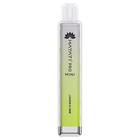 PACK 10 VAPER DESECHABLE HAYATI PRO MINI LEMON LIME 20MG (LIMA LIMÓN)