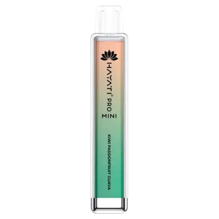 PACK 10 VAPER DESECHABLE HAYATI PRO MINI KIWI PASSION FRUIT GUAVA 20MG (KIWI, FRUTA DE LA PASIÓN Y GUAVA)