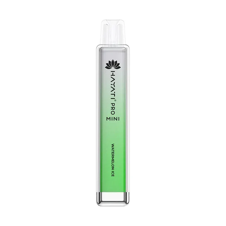 PACK 10 VAPER DESECHABLE HAYATI PRO MINI WATERMELÓN 0MG (SANDÍA)