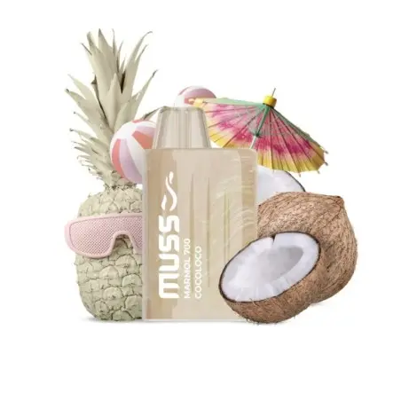 VAPER DESECHABLE MUSS MARMOL 700 COCOLOCO (PIÑA Y COCO)