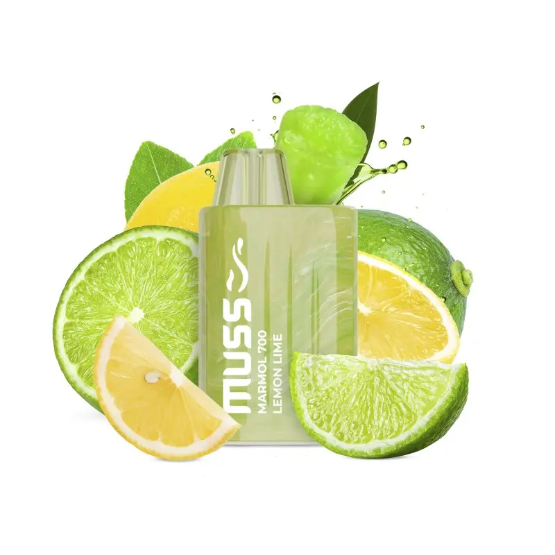 VAPER DESECHABLE MUSS MARMOL 700 LEMON LIME (LIMA LIMÓN)