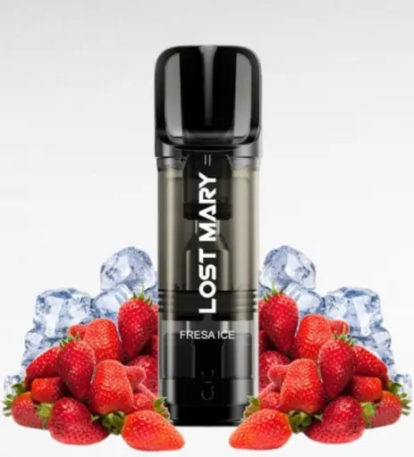 CARGA POD VAPER LOST MARY TAPPO STRAWBERRY ICE 20MG (FRESA)