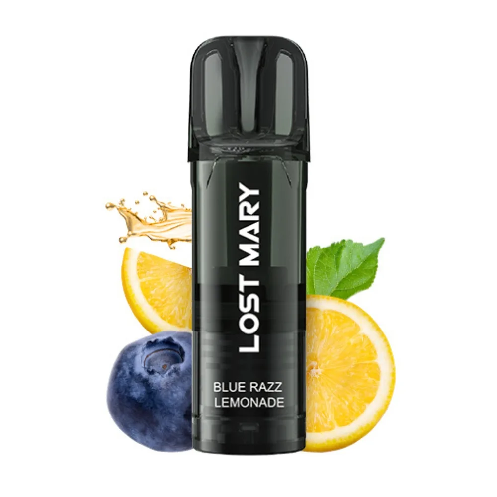 CARGA POD VAPER LOST MARY TAPPO BLUE RAZZ LEMONADE 20MG (BLUE TROPIC)