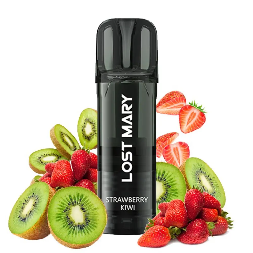 CARGA POD VAPER LOST MARY TAPPO STRAWBERRY KIWI 20MG (FRESA Y KIWI)