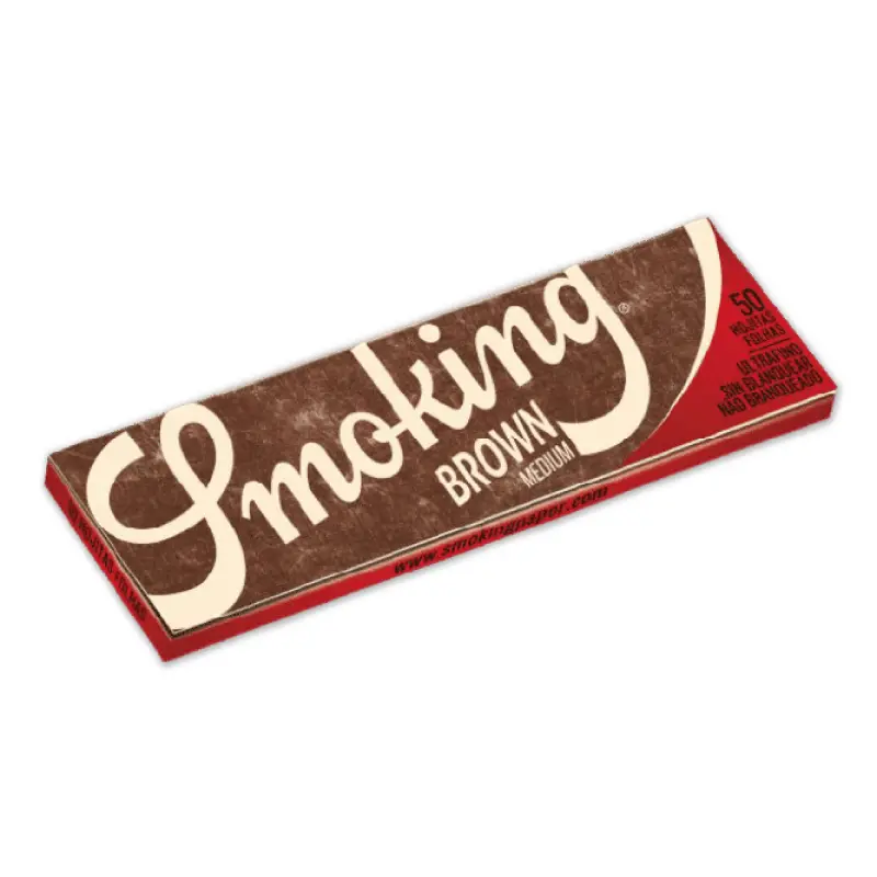 PAPEL SMOKING BROWN 1.1/4 (78MM)(25)