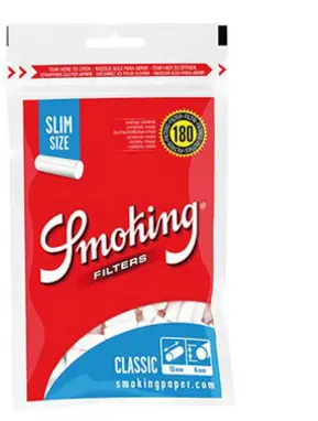 FILTROS SMOKING BLUE (6MM)(180x30)