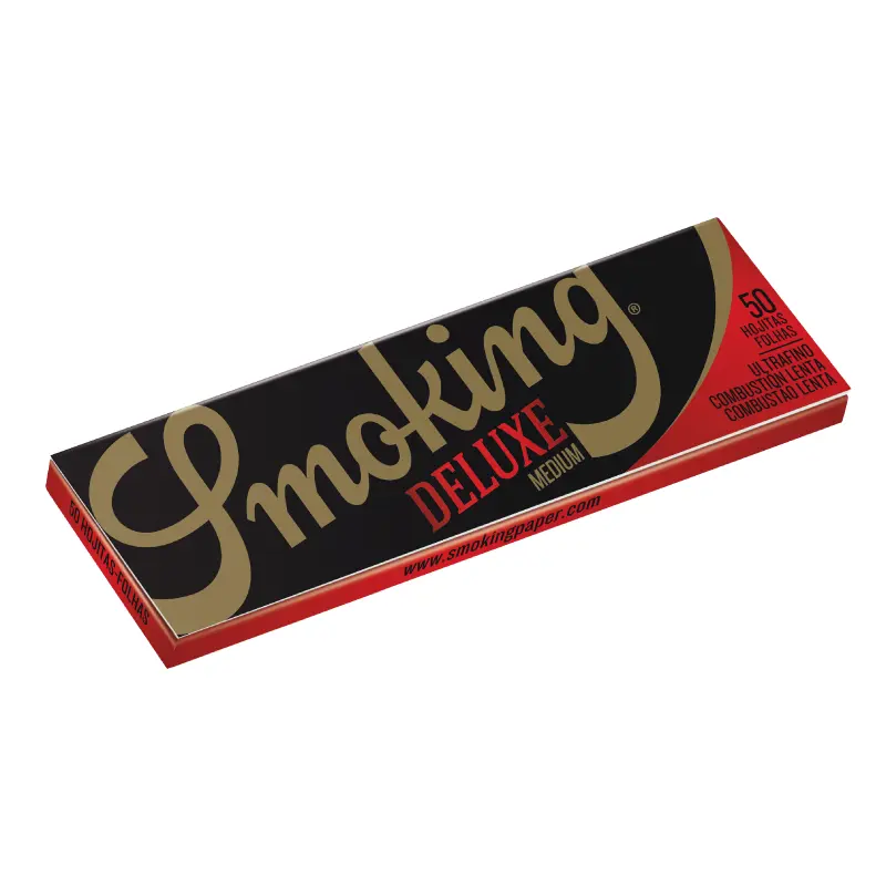 PAPEL SMOKING DELUXE 1.1/4 (78 MM) CAJITA 25