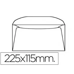 CAJA 500 SOBRES AMERICANO 110*220MM BLANCO