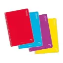 PACK 10 CUADERNO ESPIRAL Fº 80 HOJAS