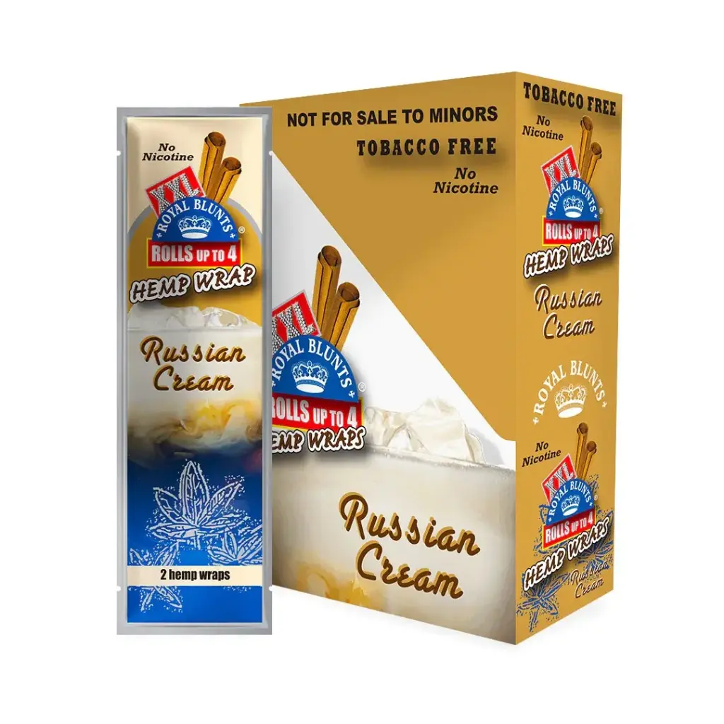 BLUNT HEMPaRILLO RUSSIAN CREAM XXL (VAINILLA Y CHOCOLATE) (25X2)
