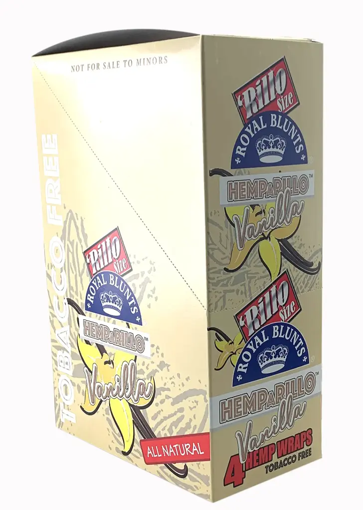 BLUNT HEMPaRILLO VANILLA (VAINILLA) (15X4)