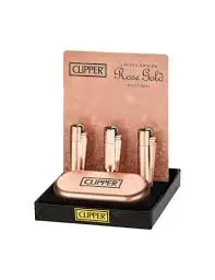 EXP 12 CLIPPER METAL LARGUE ROSE GOLD