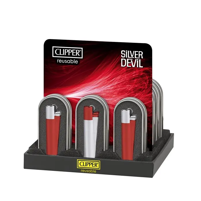EXP 12 CLIPPER METAL SILVER DEVIL