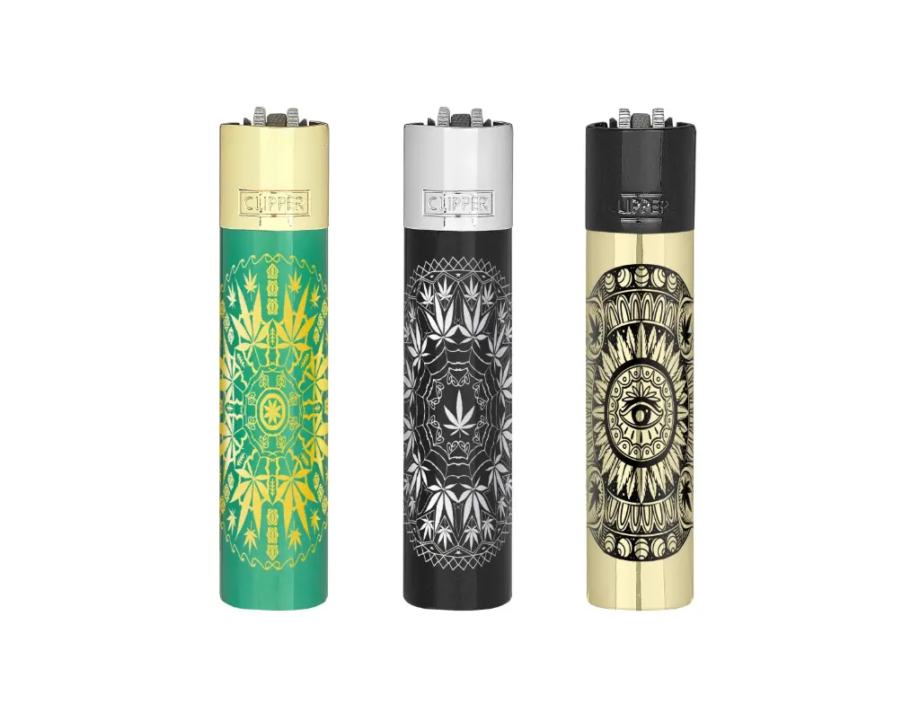 EXP 12 CLIPPER METAL WEED MANDALA 4