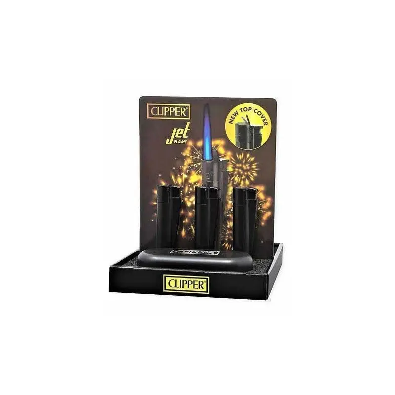 EXP 12 CLIPPER JET FLAME BLACK METALICO C/CAJA (TURBO)