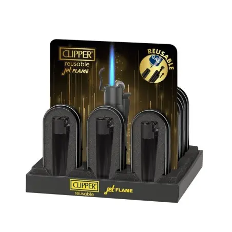 EXP 12 CLIPPER JET METAL MATT BLACK CON ESTUCHE (TURBO)