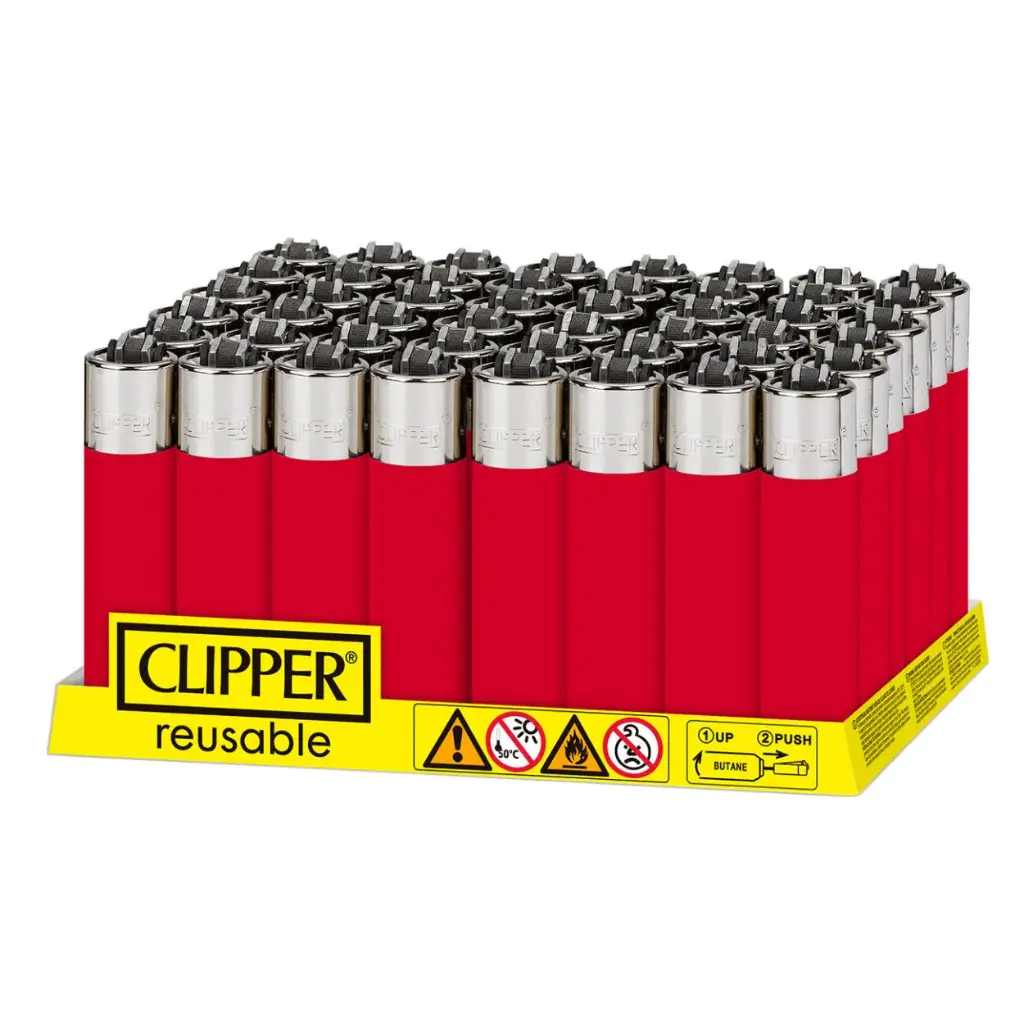 EXP 48 ENC CLIPPER ROJO SOLID (SILVER)