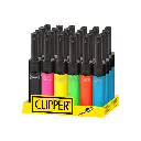 EXP 24 ENCENDEDORES CLIPPER MINI TUBE SHINY COLORS