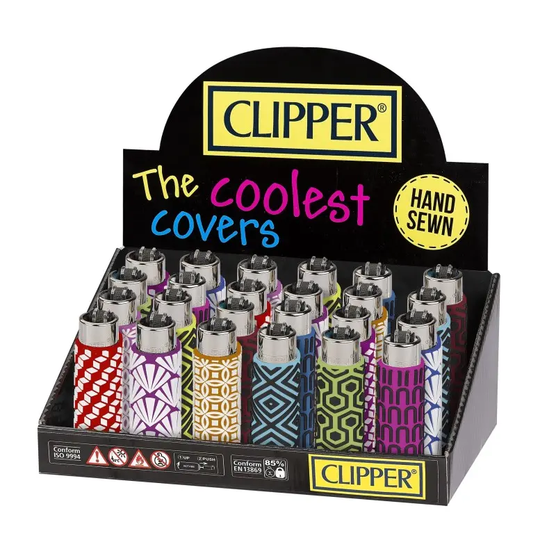 EXP 24 CLIPPER FUNDA PVC GEOMETRIC 2