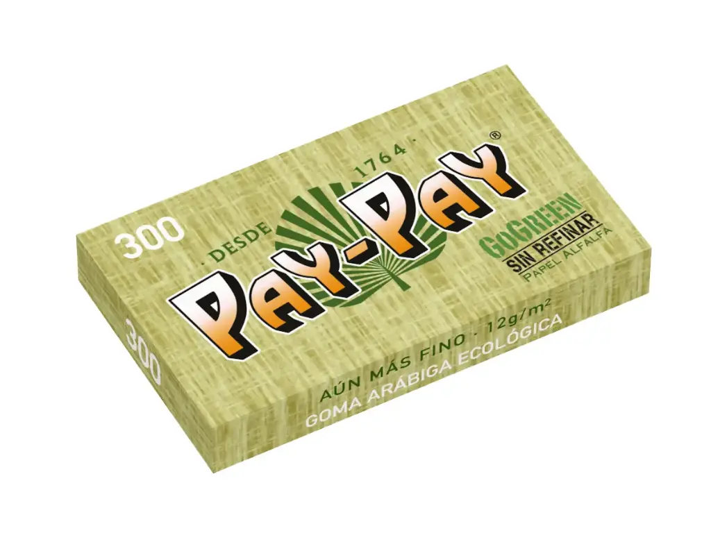 PAPEL PAY-PAY GO GREEN BLOC 300 (78MM)(40)