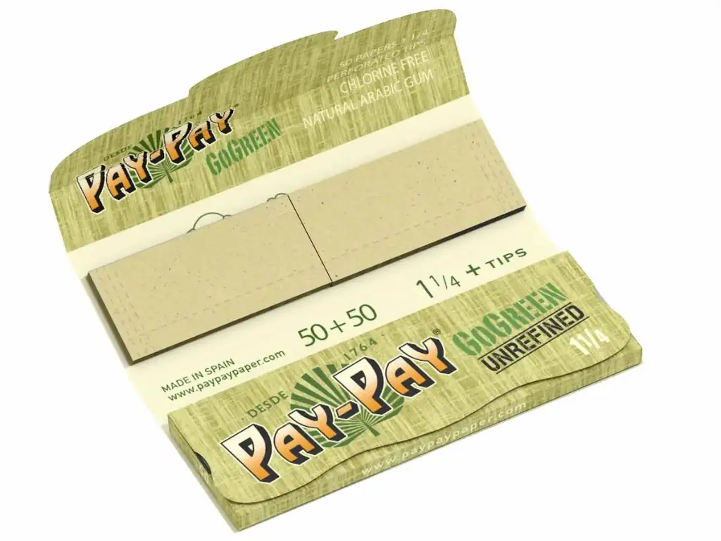 PAY-PAY GO GREEN 1.1/4 + TIPS (78MM) (24)