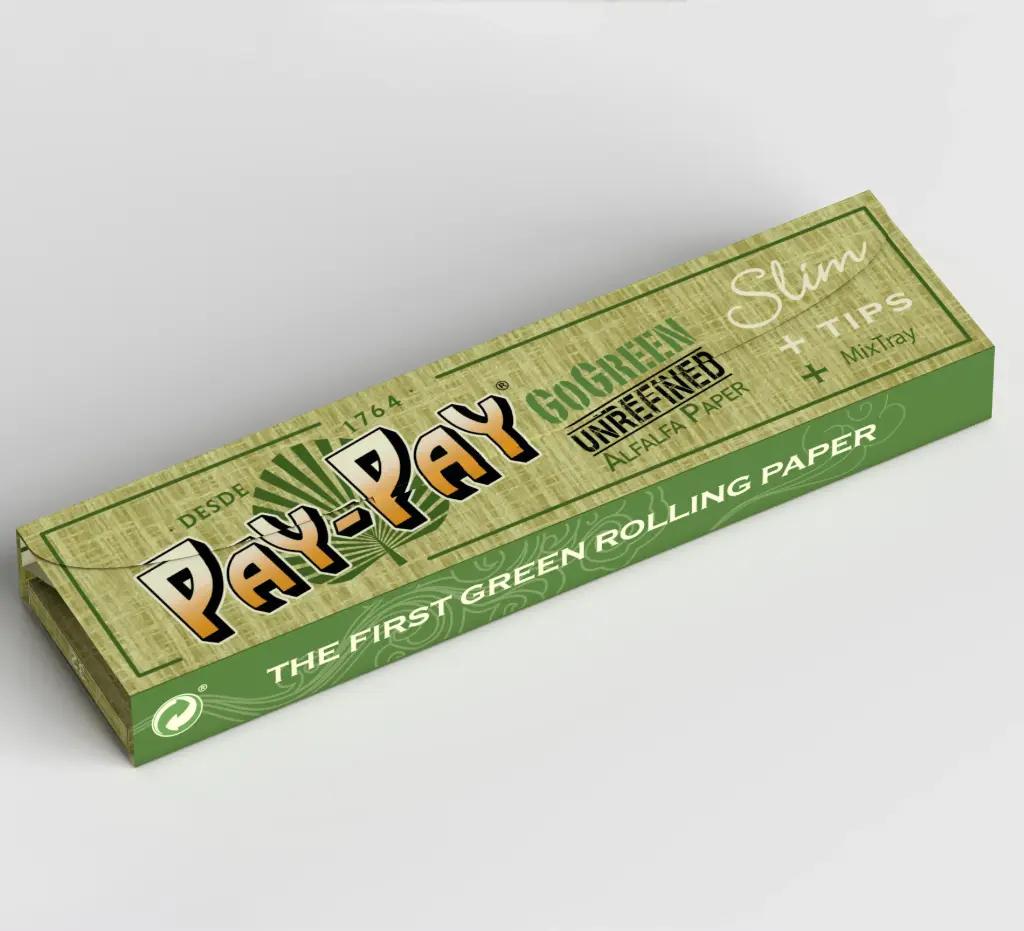 PAPEL PAY-PAY GO GREEN SLIM + TIPS + MIXTRAY 32+32 (24)