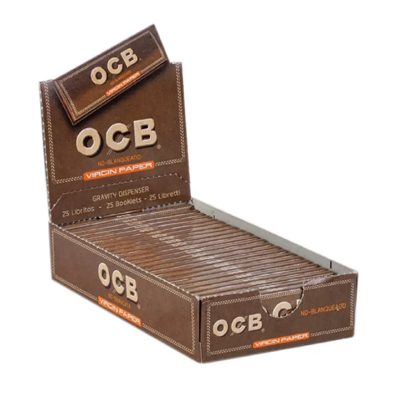 PAPEL OCB VIRGIN 1.1/4 (78MM)(25)