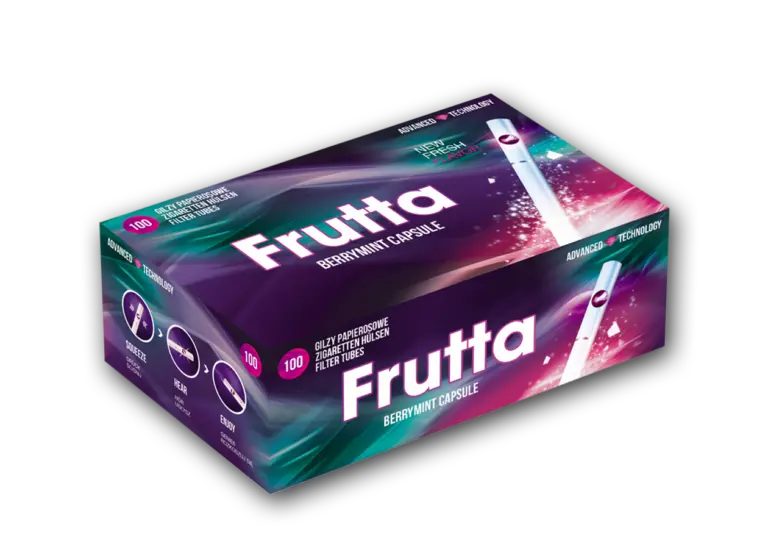 FRUTTA TUBOS 100 CAPSULA MORA - MENTA (1x5)