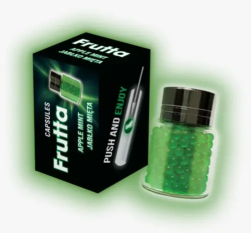 BOTELLA CAPSULA MANZANA-MENTA (1x100)