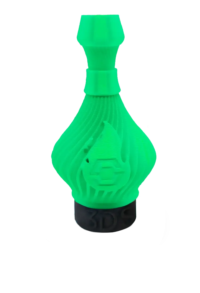 BOQUILLA SHISHA 3D TWISTER VERDE
