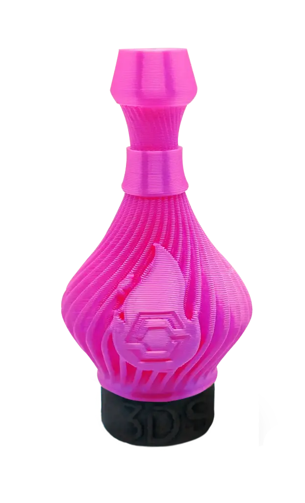 BOQUILLA SHISHA 3D TWISTER ROSA