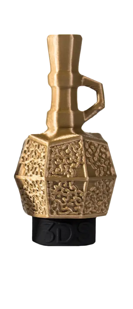 BOQUILLA SHISHA 3D TRADI DORADA