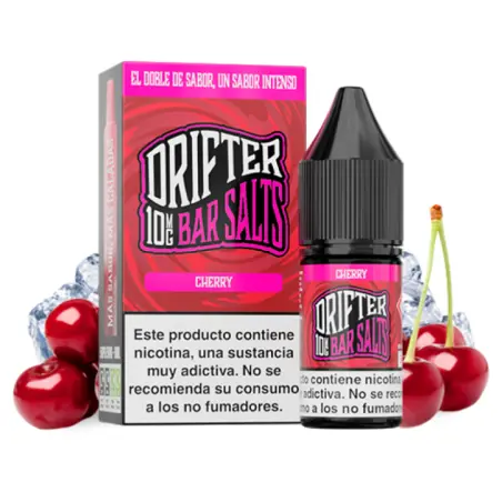 LIQUIDO DRIFTER BAR SALTS CHERRY (CEREZA) 10MG 10ML
