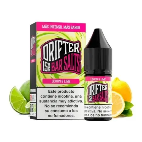 LÍQUIDO D RIFTER BAR SALTS LEMON LIME (LIMA LIMÓN) 15MG10ML