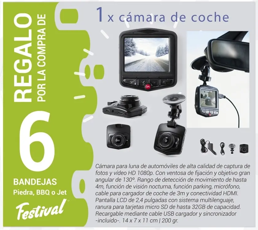 CÁMARA CARS VISION PARA COCHES HD