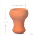 CAZOLETA BARRO TUNEZ 8.5CM