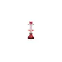 SHISHA FUKITA CLEAR NECK ROJA 28CM 1 MANGUERA